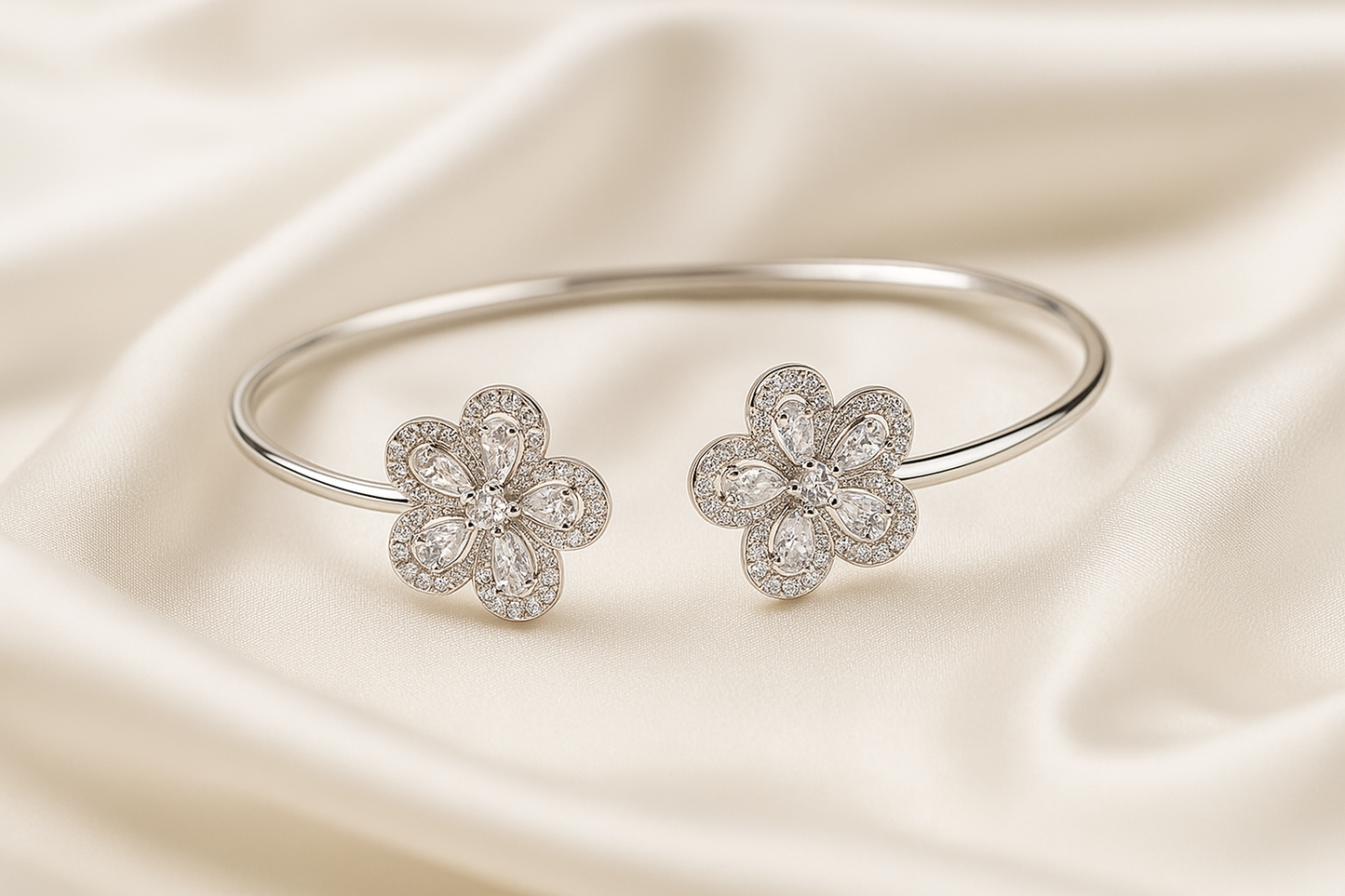 Pure Blossom Kada | 92.5 Silver