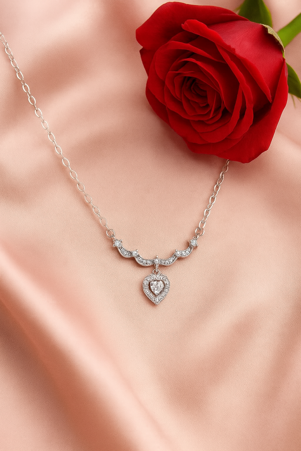 Forever Love Pendant Chain | 92.5 Silver
