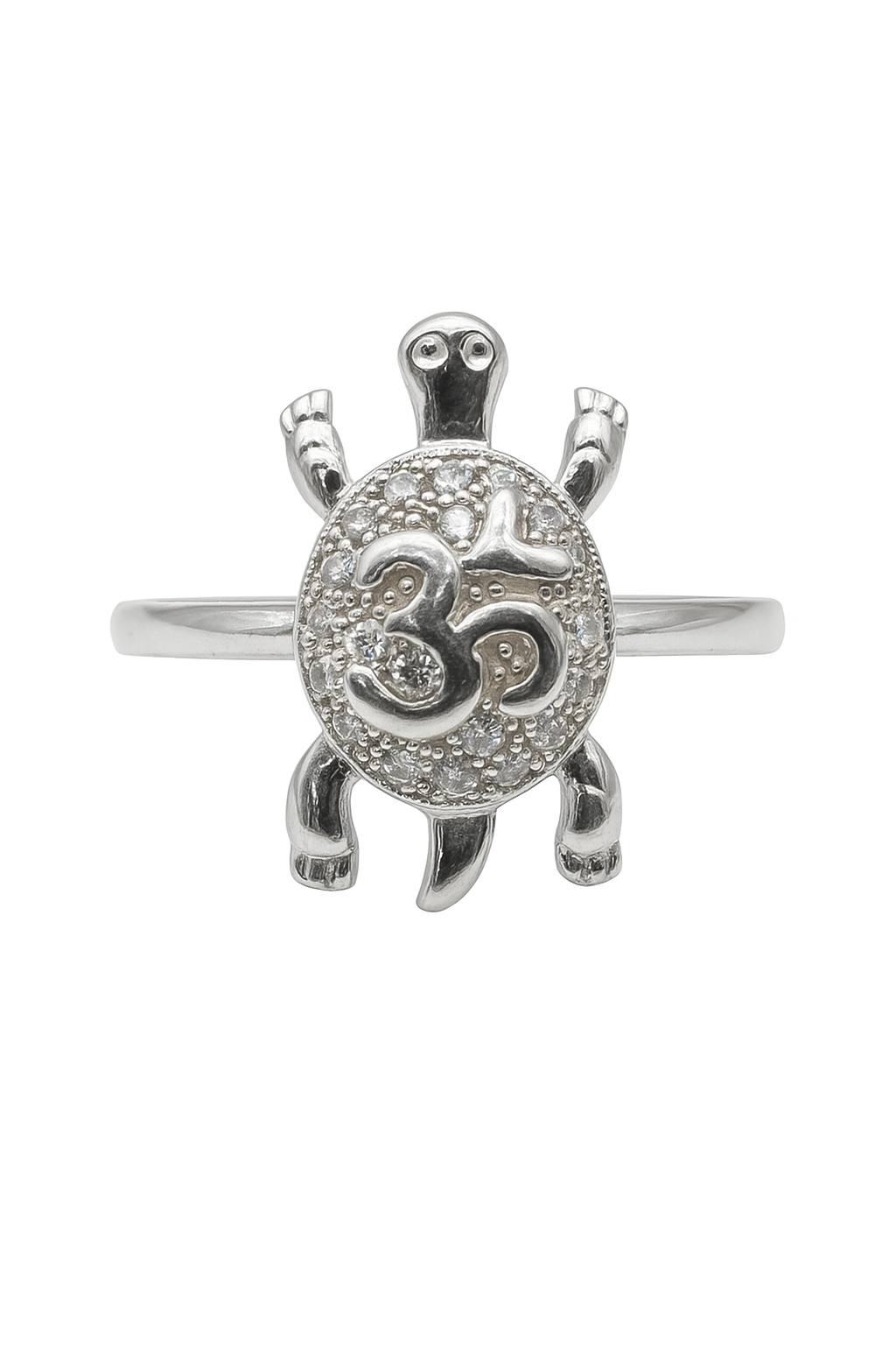 Silver Tortoise Ring