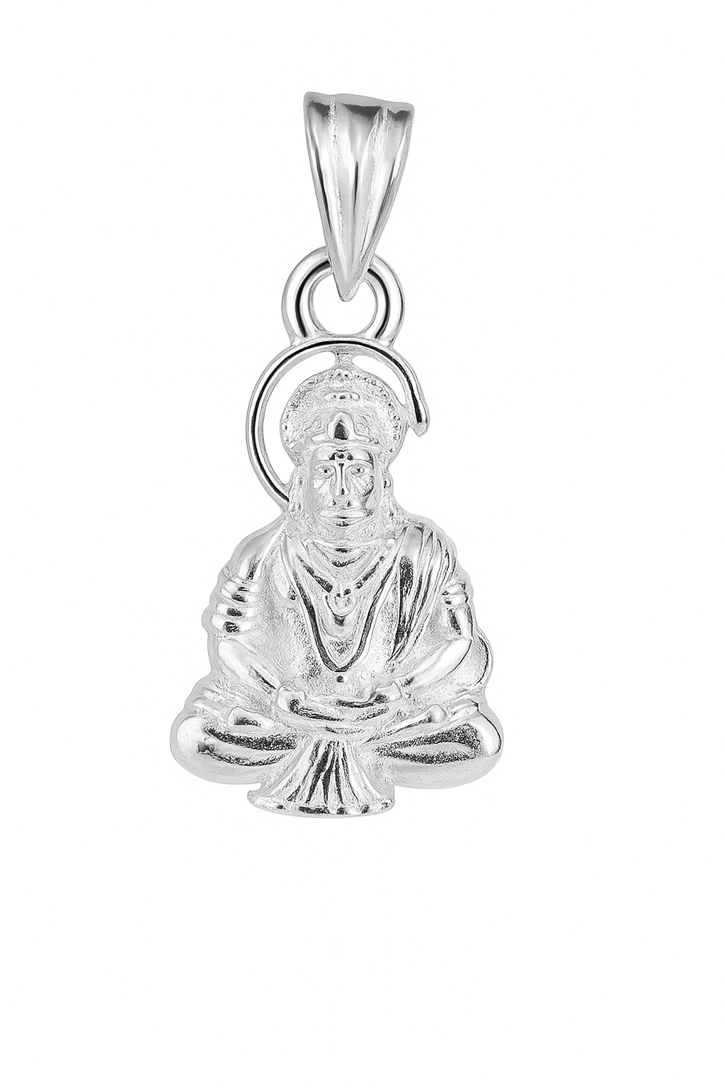 Silver Hanuman pendant