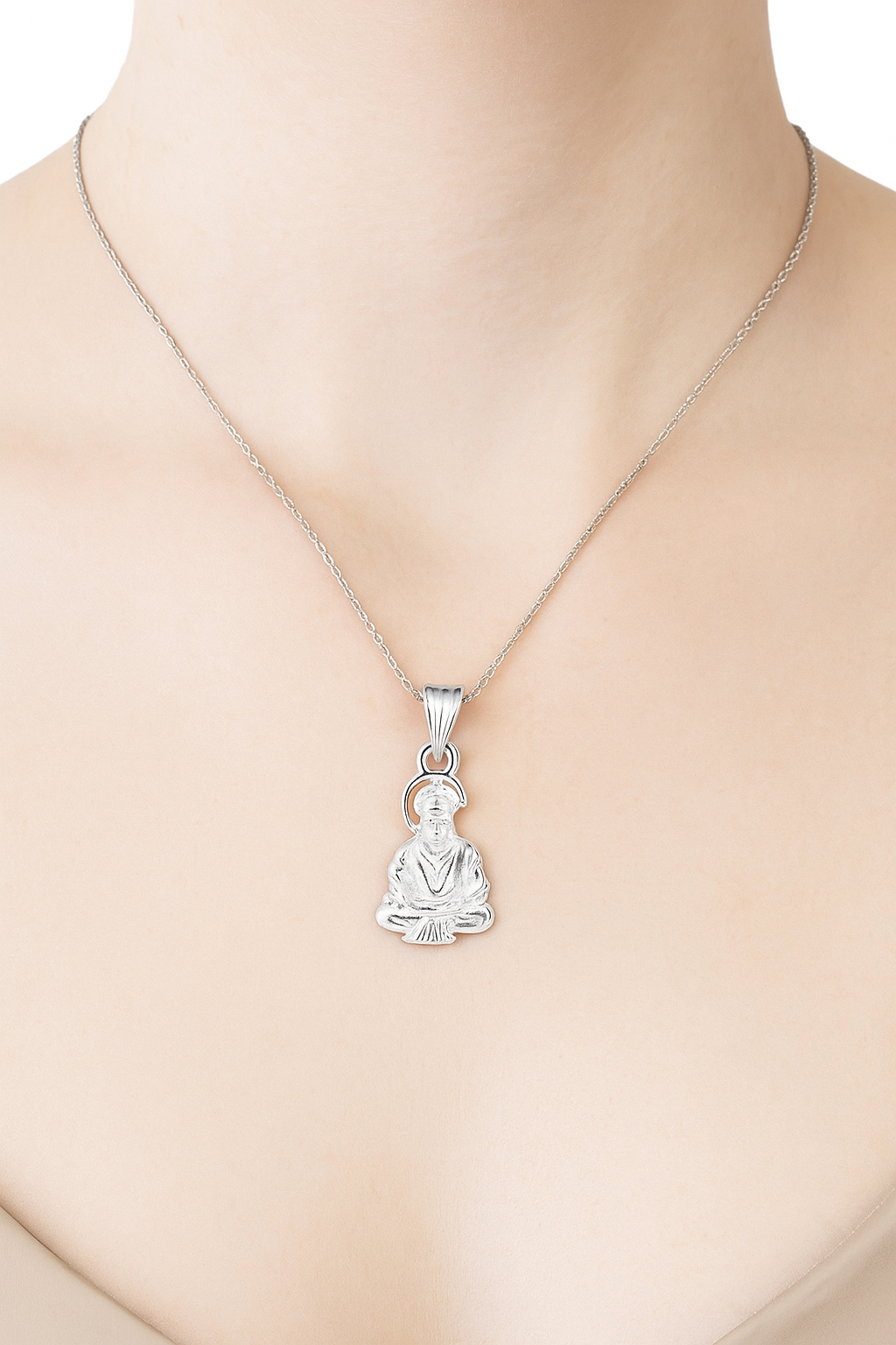 Silver Hanuman pendant