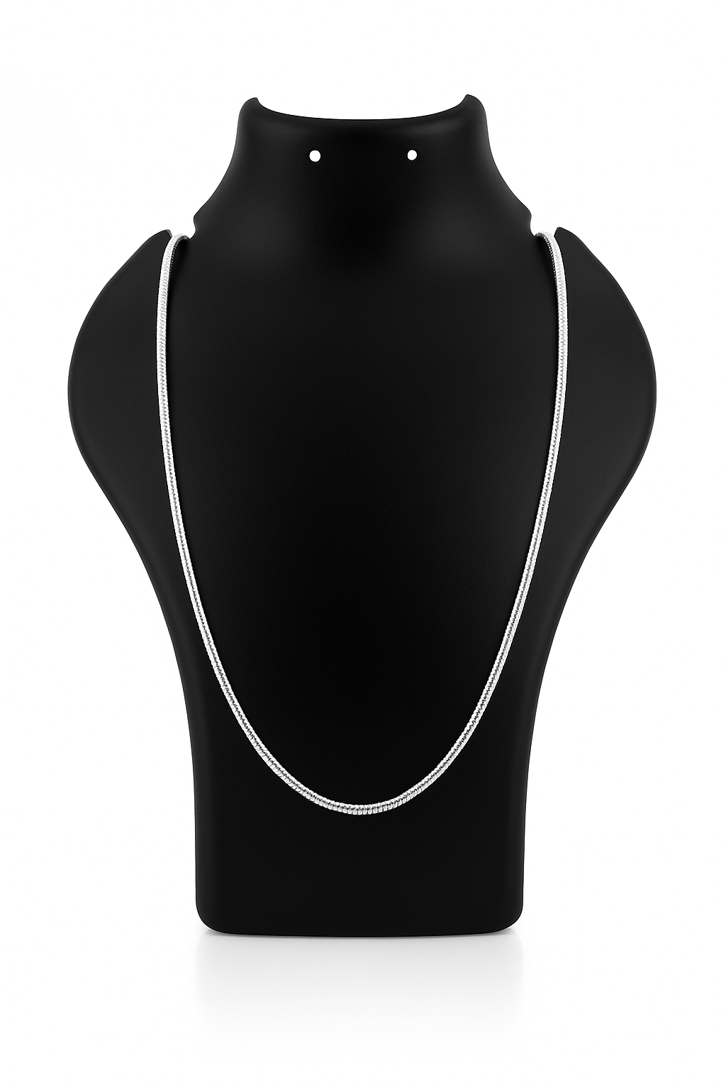 Silver Classic love forever chain