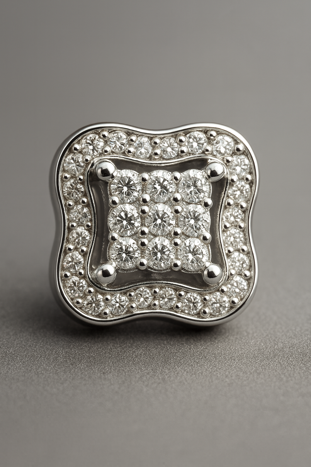 Elegant Pavé Earrings | 92.5 Silver