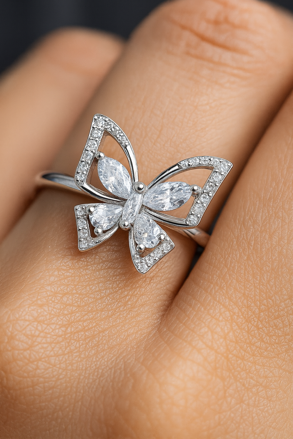 Wings of Elegance Ring | 92.5 Silver