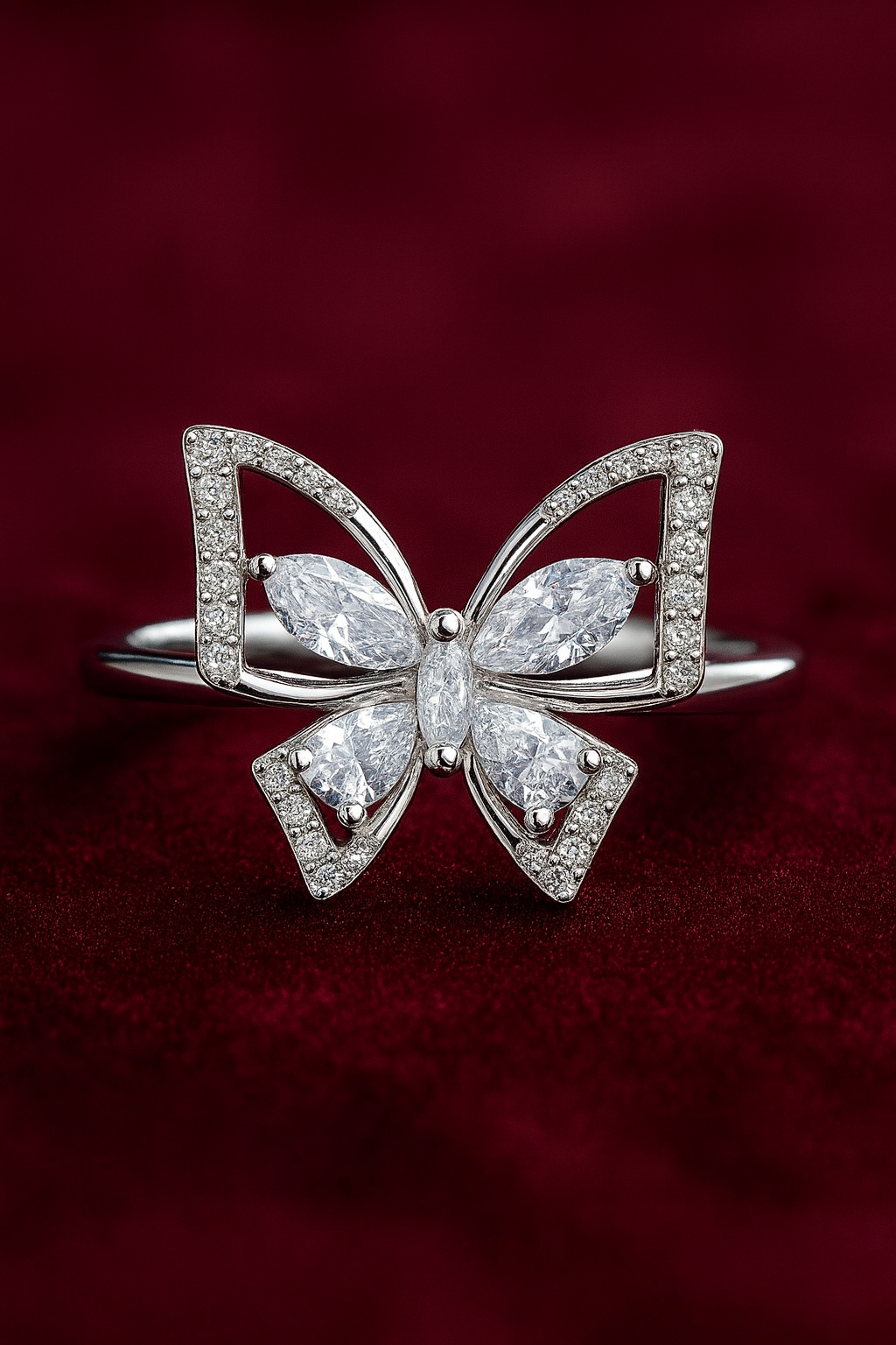 Wings of Elegance Ring | 92.5 Silver