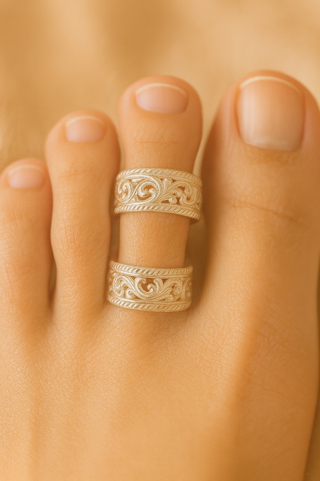 Silver Toe ring