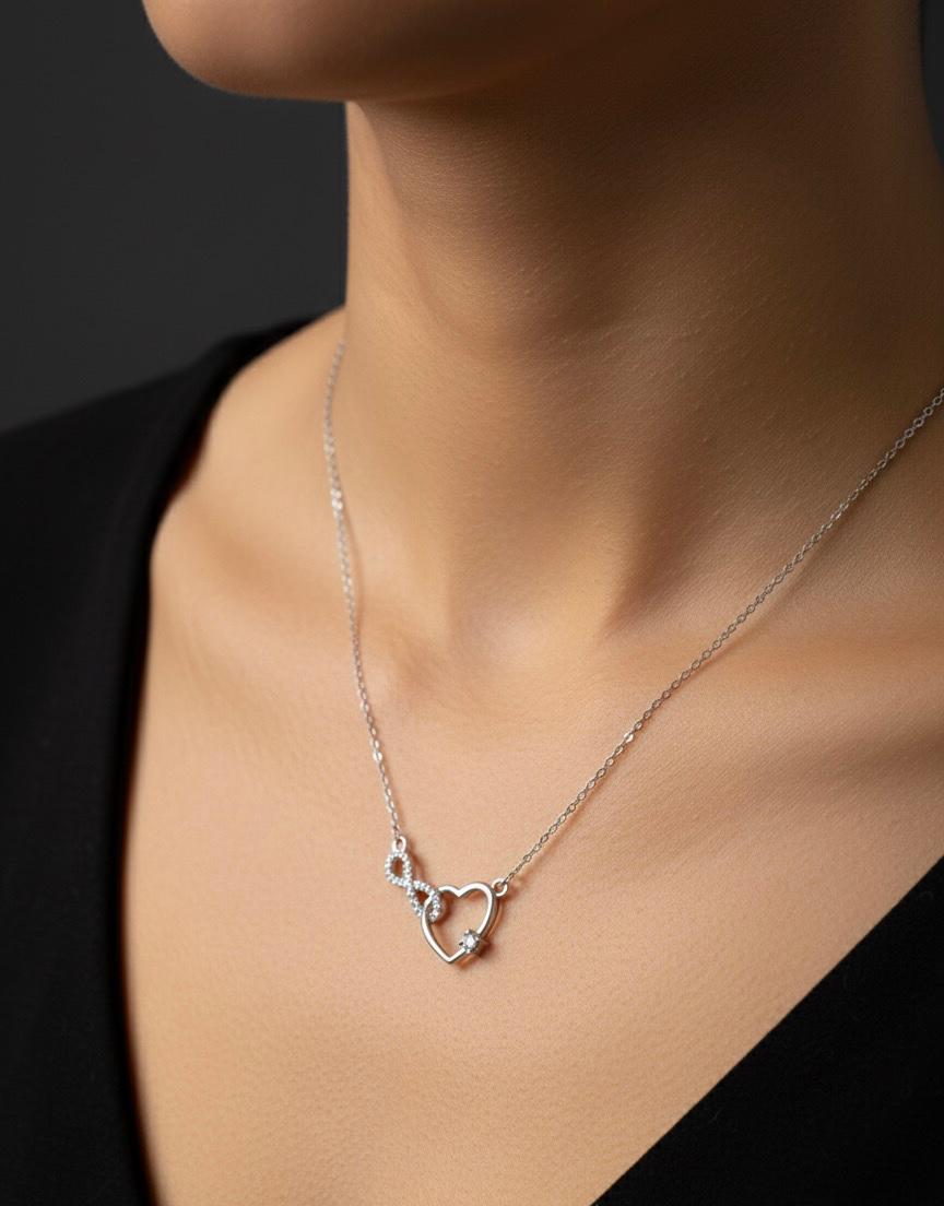 92.5 Silver Chain&Pendent