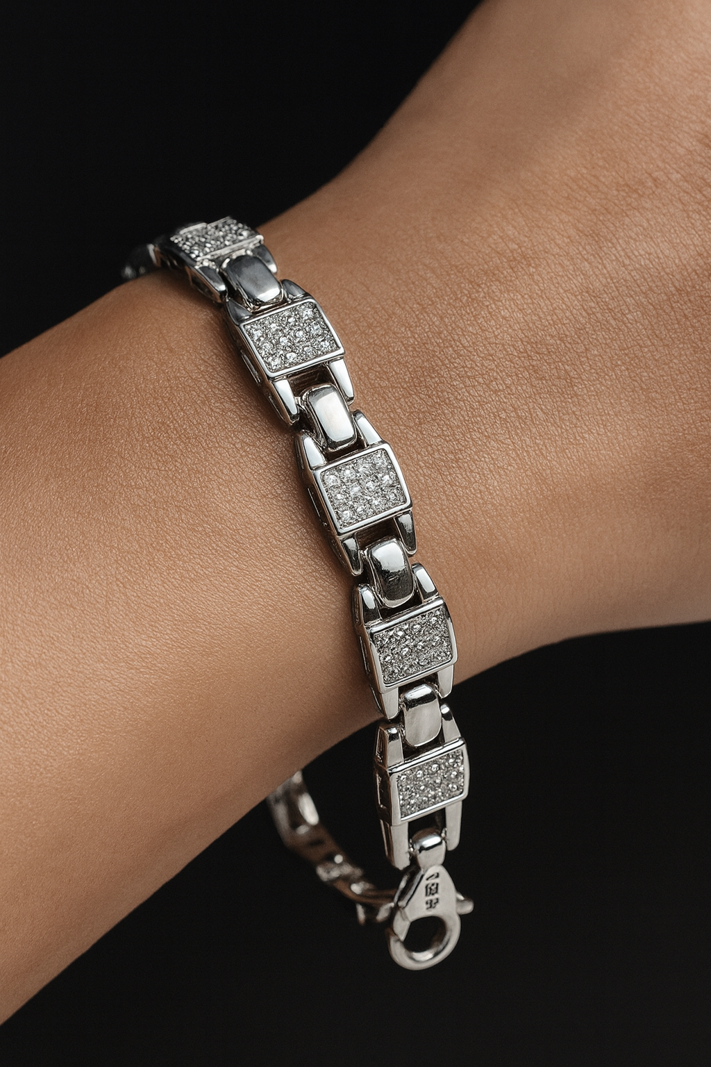 Men’s Bling Bracelet | 92.5 Silver