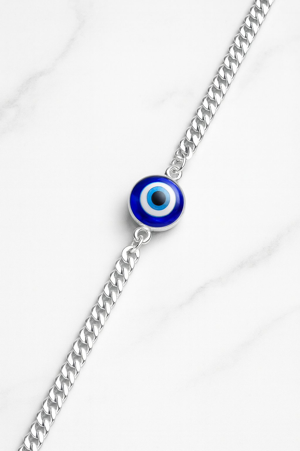 Azure Eye Protection Bracelet | 92.5 Silver