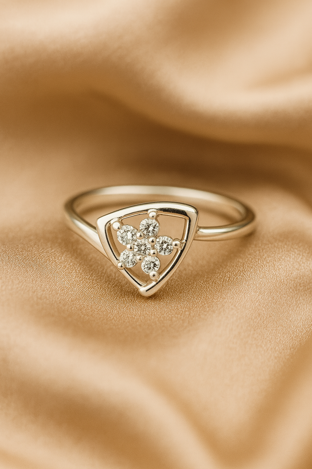 Star Petal Ring | 92.5 Silver