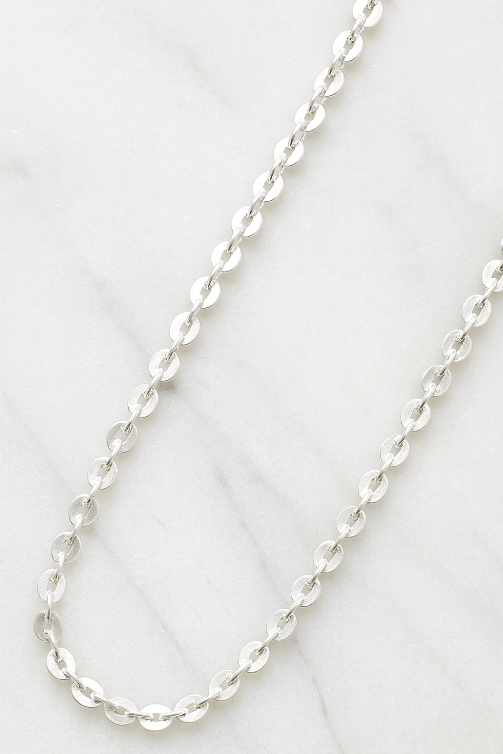 Sterling Beaded Link Chain | 92.5 Silver