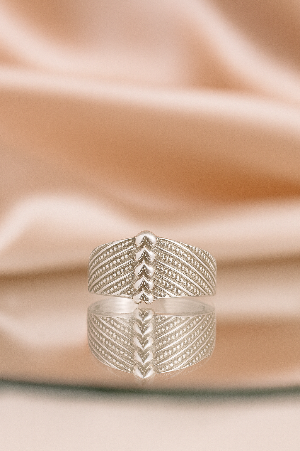 Silver Harmony Toe Ring