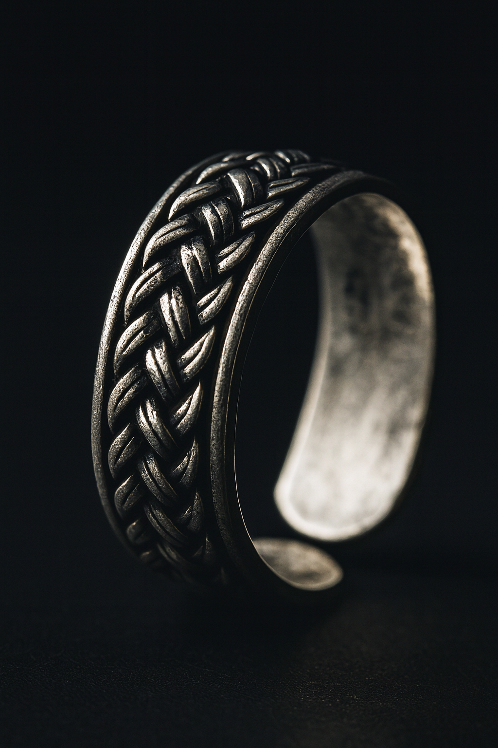 Silver Oxydised Toe Ring