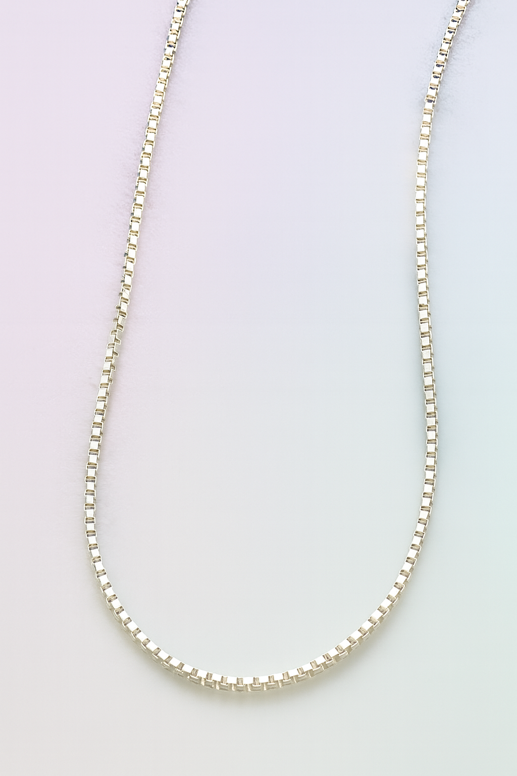 Aura Silver Box Chain