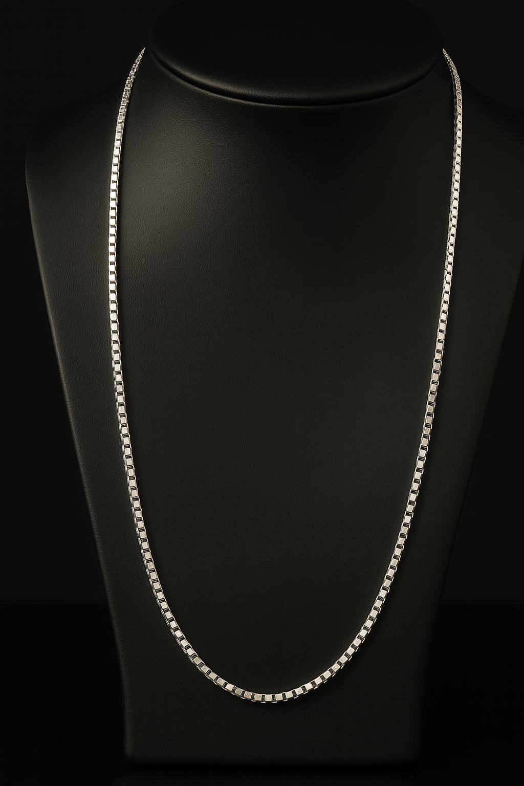 Aura Silver Box Chain