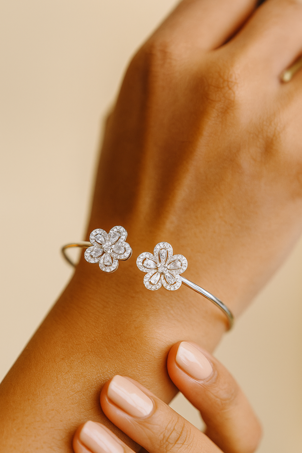 Pure Blossom Kada | 92.5 Silver