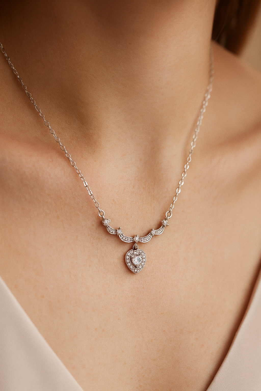 Forever Love Pendant Chain | 92.5 Silver