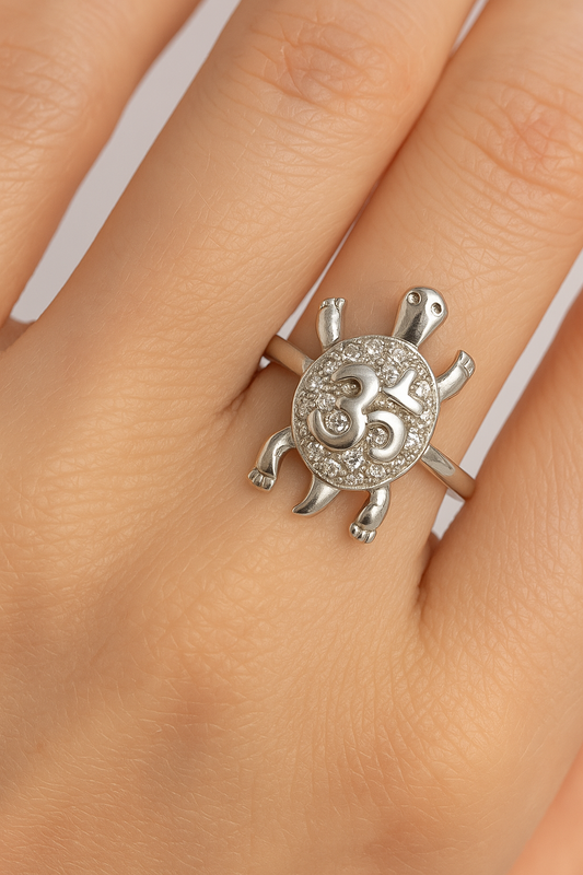 Silver Tortoise Ring