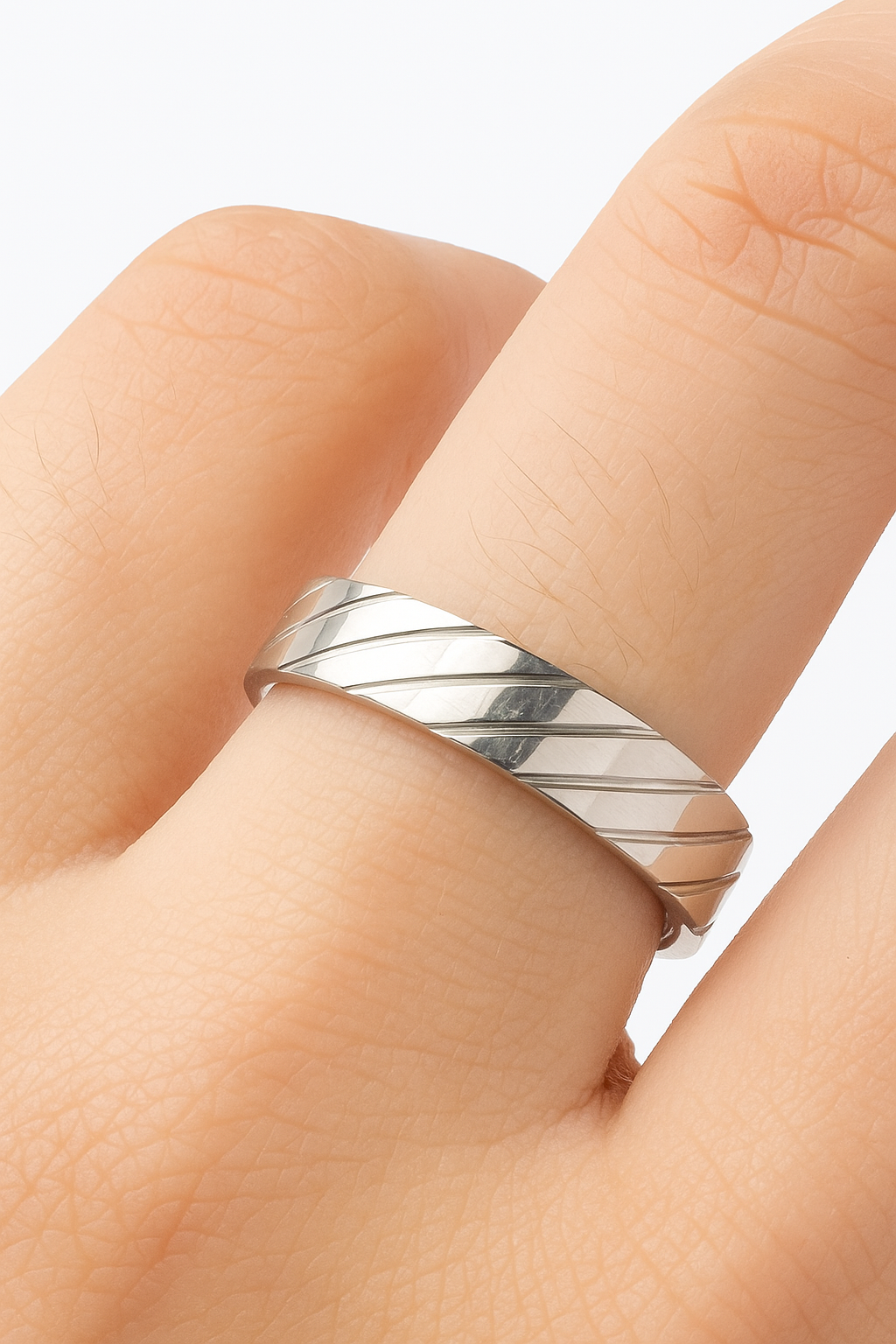Silver Band Ring