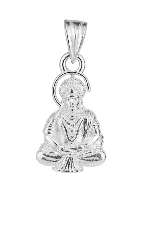 Silver Hanuman pendant
