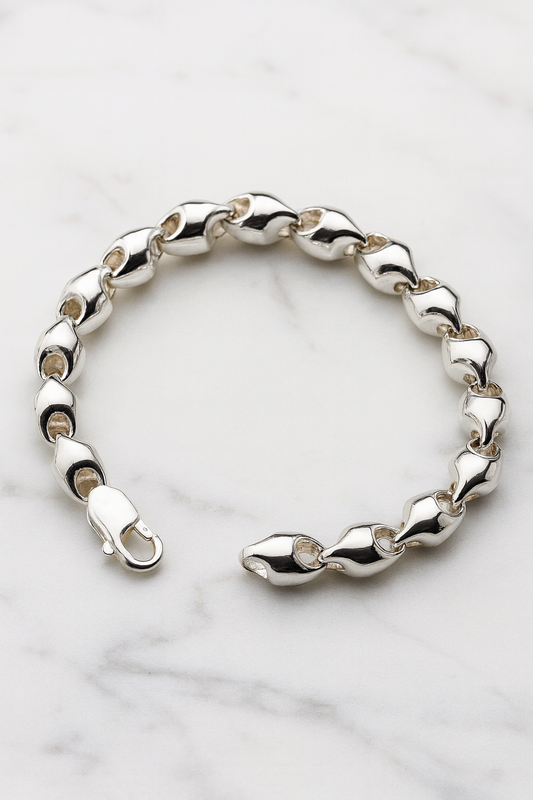chunky chain bracelet | 92.5 Silver