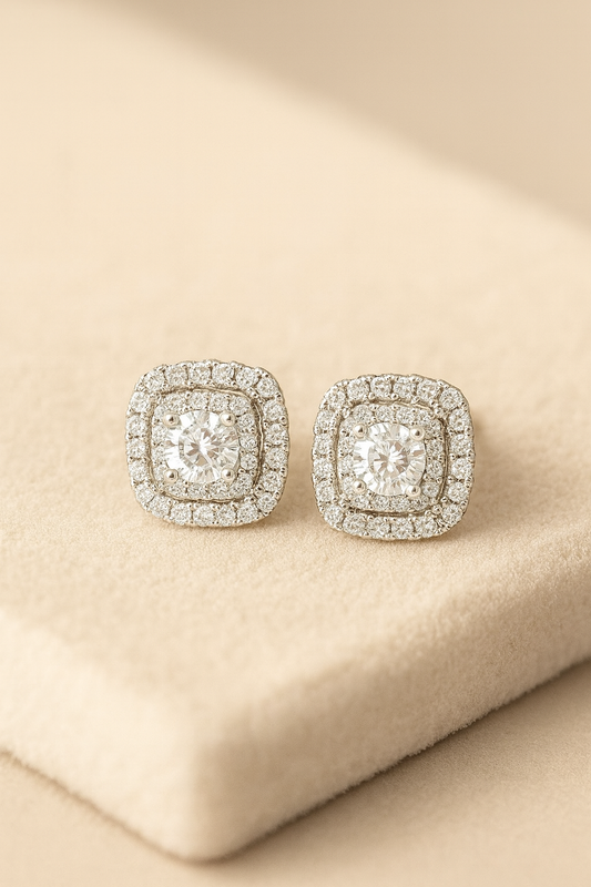 Dazzle Bloom Earrings | 92.5 Silver