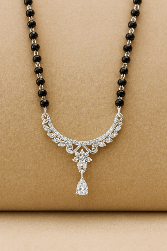 Radiant Mangalsutra Pendant | 92.5 Silver