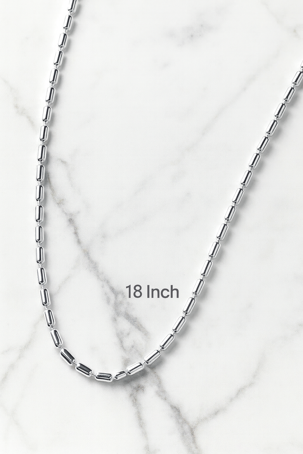 Metro Beads Chain | 92.5 Silver