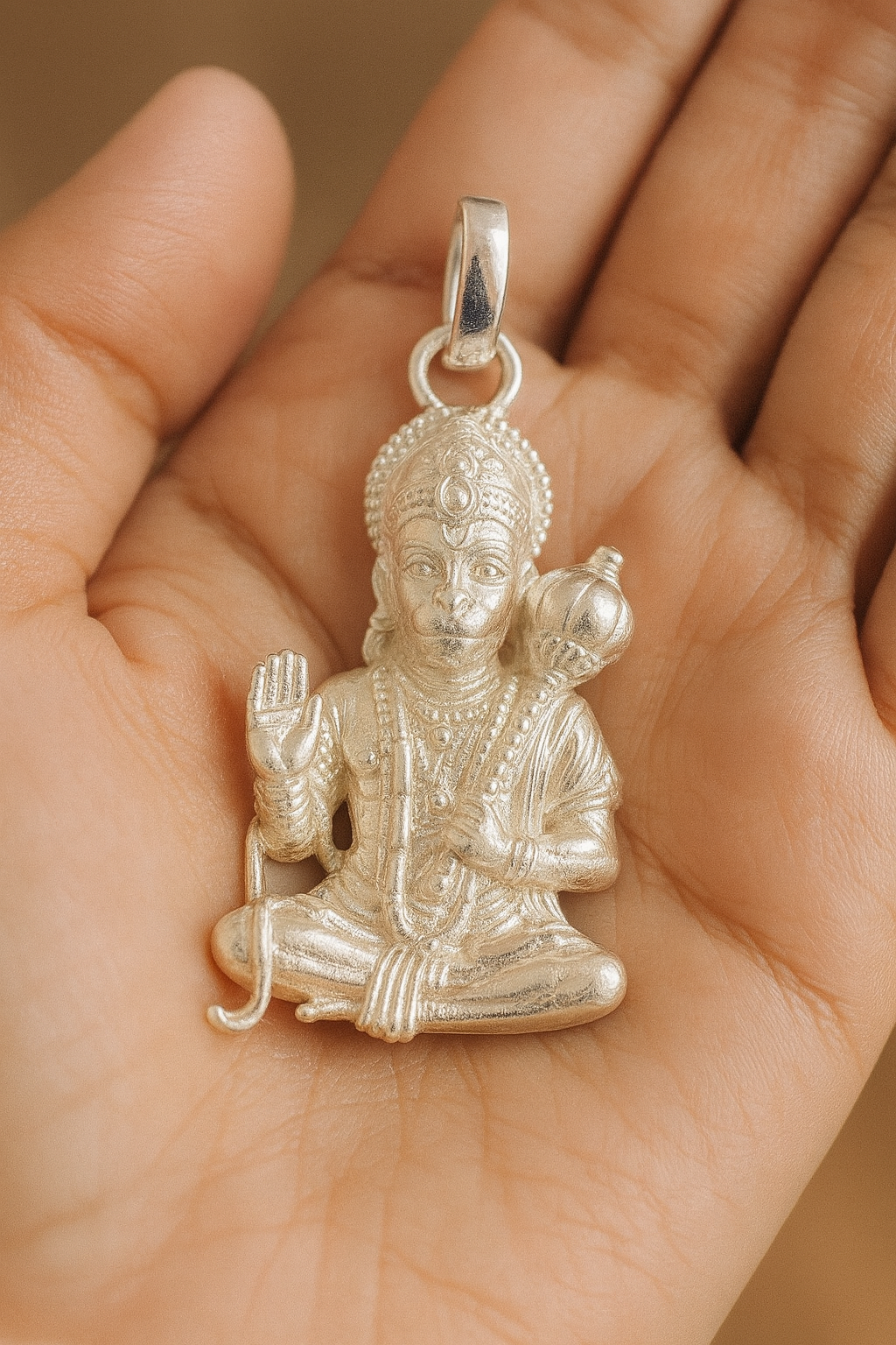 Hanuman Pendant | 92.5 Silver