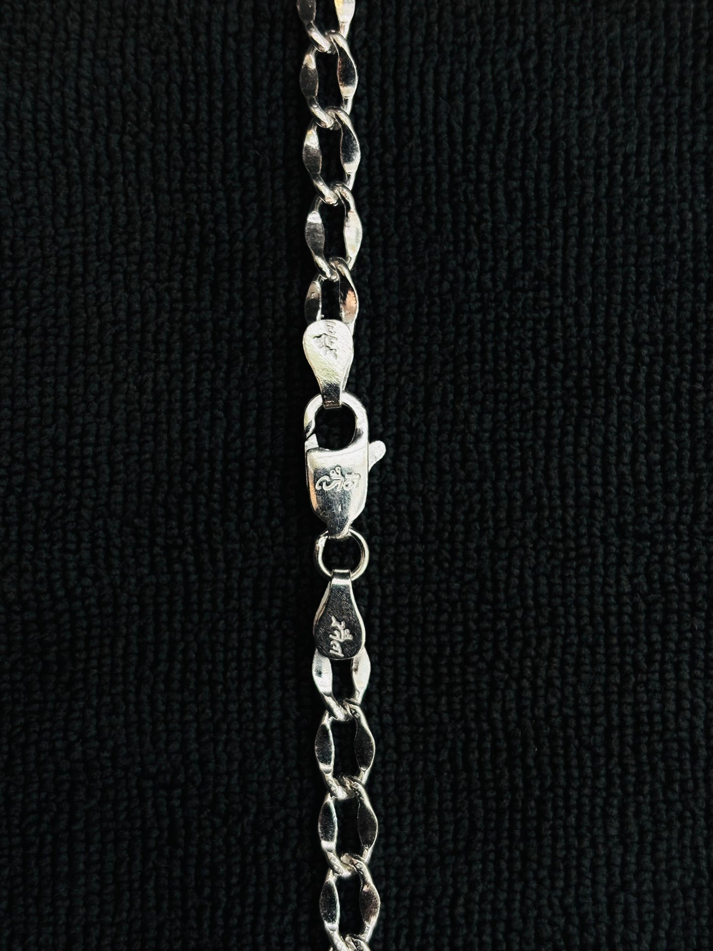 Pure Silver Cubic Chain