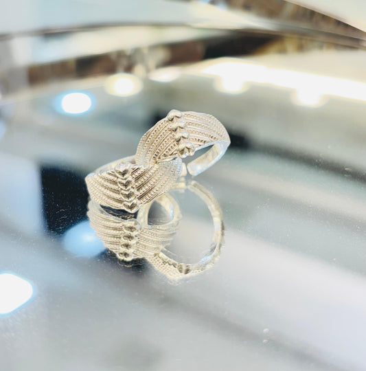 Silver Heart Toe Ring