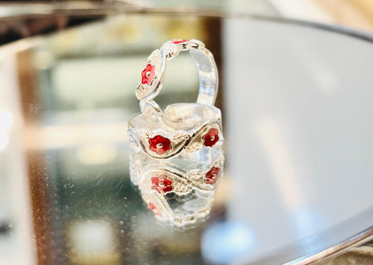 Silver Fancy Toe Ring