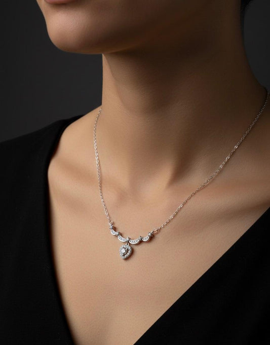 92.5 Silver Chain&Pendent